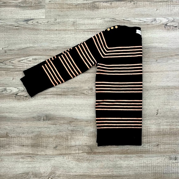 Navy and Pink stripe sweater - Picture 2 of 3